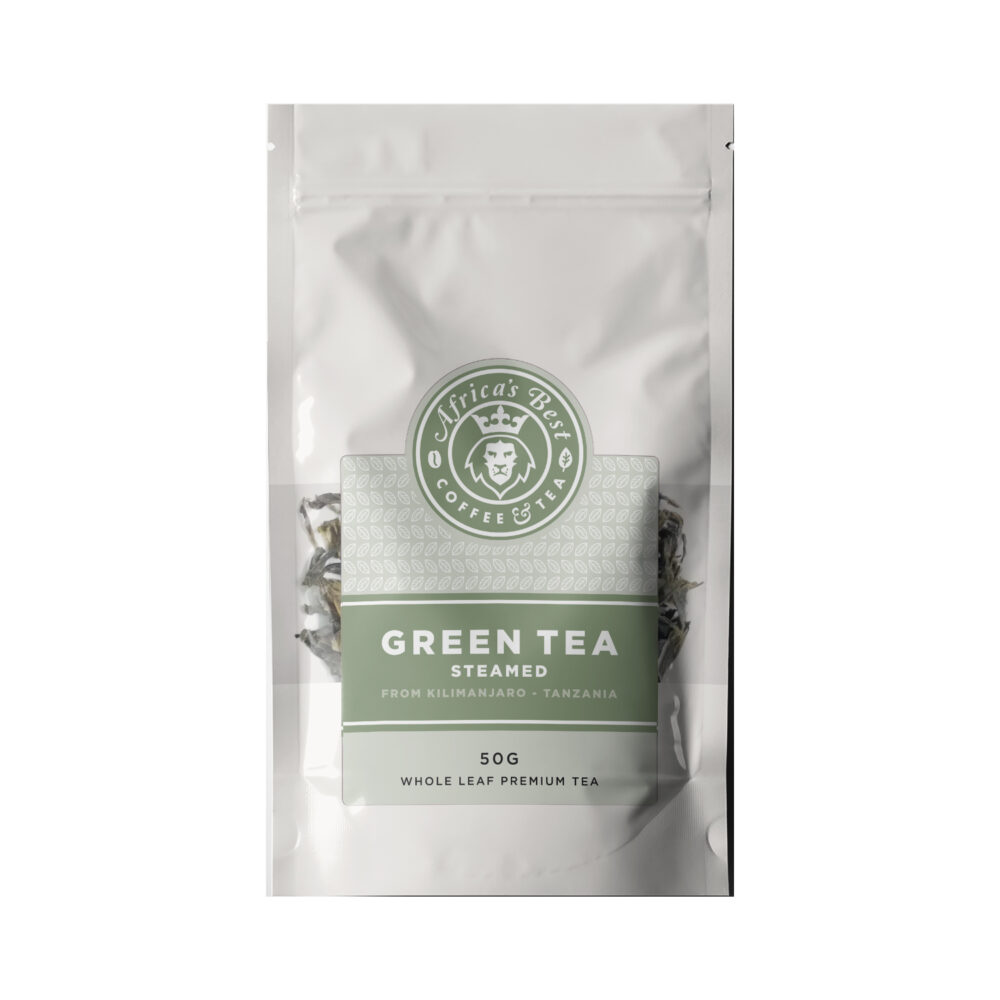 Africa's Best - Green Tea Steamed whole leaf 100G
