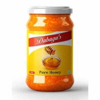 Dabaga Honey Glass Jar 400gx12pc