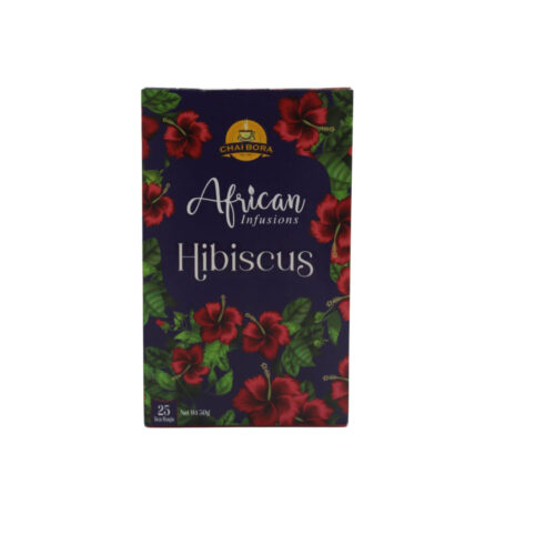 Chai Bora Pure Organic Hibiscus Tea Bags (12x25bags)