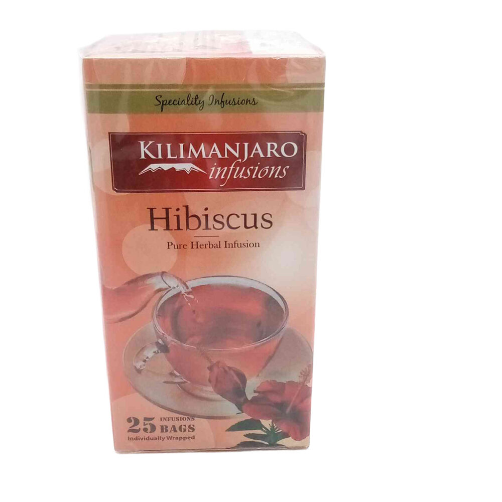 Kilimanjaro Infusion Tea Bags - Hibiscus 18x50g (25 Bags)