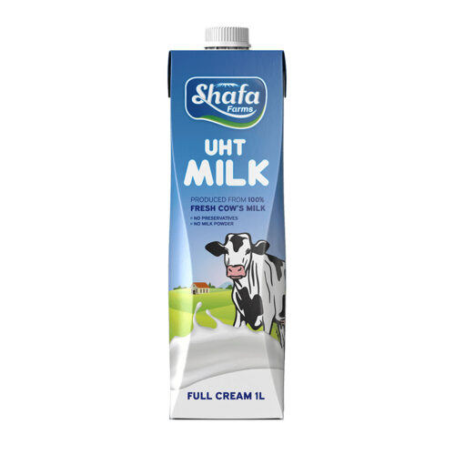 Shafa Full Cream Milk UHT 6x1Lt