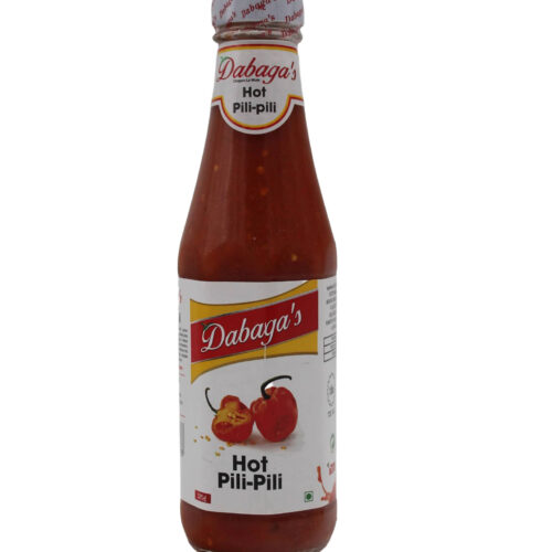 Dabaga Hot Pilipili Glass Bottle 325g (325gx12)