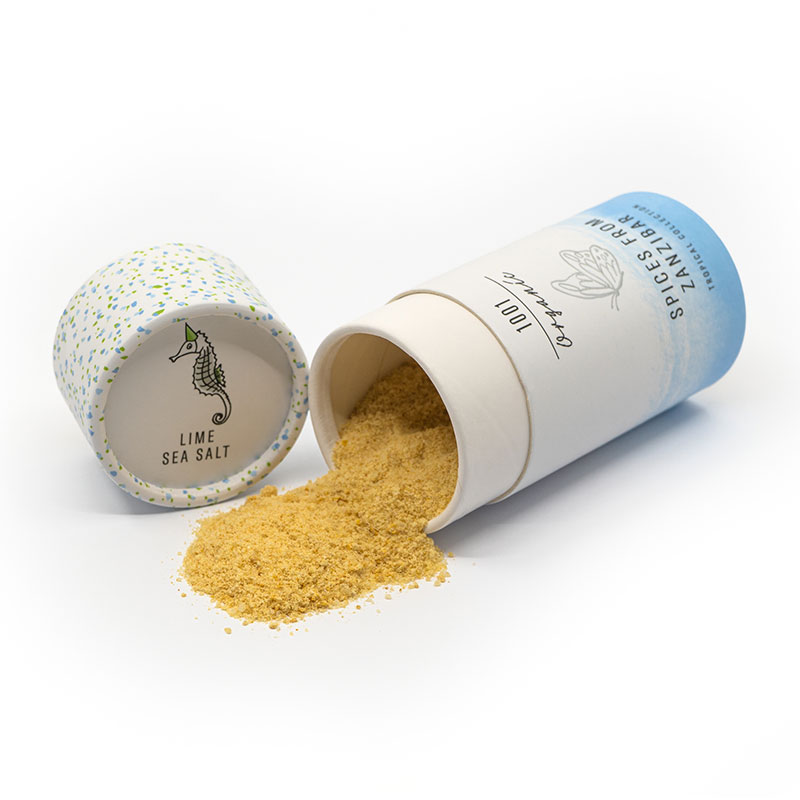 1001 Organics Tube Lime Sea Salt (6 x 70g)