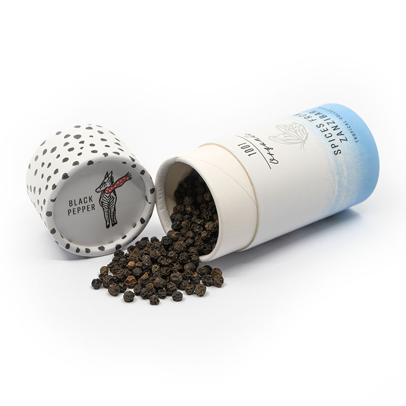 1001 Organics Tube Black Pepper (whole) (6 x 50g)